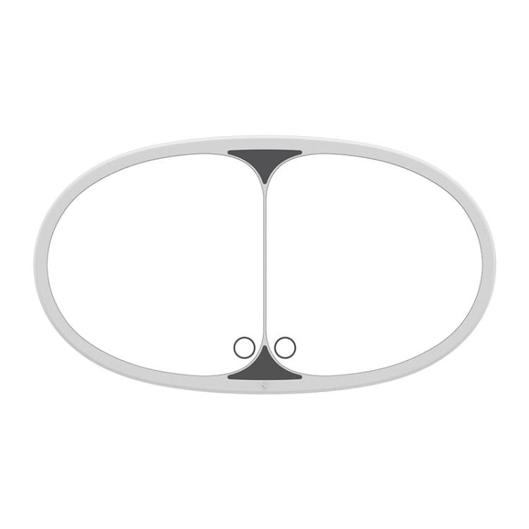Specchio ingranditore per trucco con luce LED a sfioramento per aletta parasole auto.