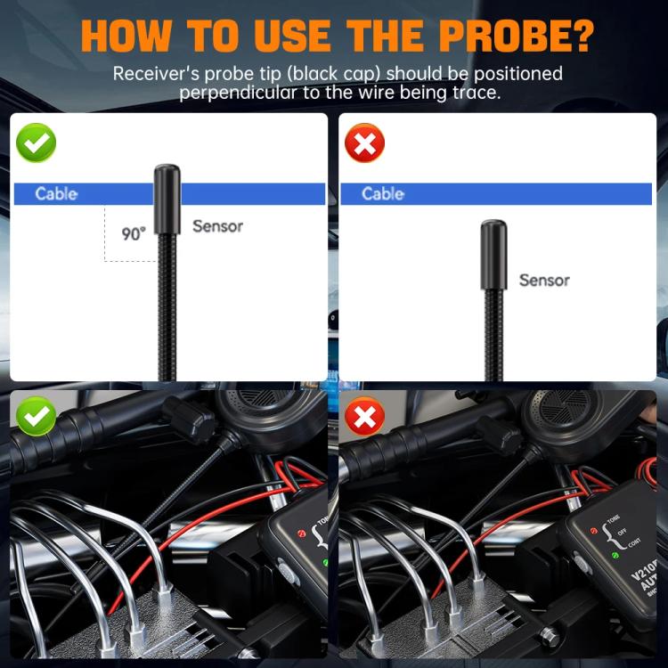 Tester per circuiti automobilistici VDIAGTOOL 6-42V