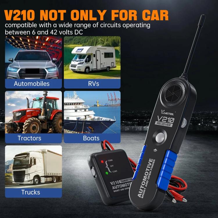 Tester per circuiti automobilistici VDIAGTOOL 6-42V