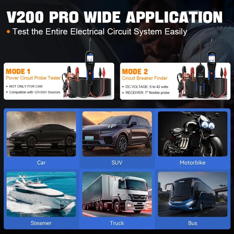 VDIAGTOOL Strumento di riparazione e rilevamento guasti per circuiti automobilistici