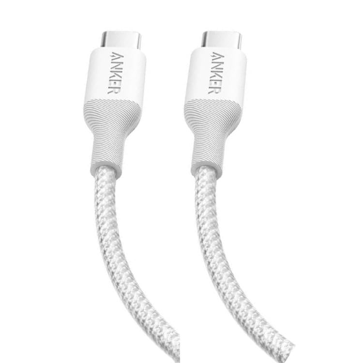 ANKER 240W Dual Type-C Port Eco-Fast Charging Data Cable, Black 0.9m, Black 1.8m, White 1.8m