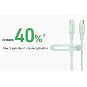 ANKER 240W Dual Type-C Port Eco-Fast Charging Data Cable, Black 0.9m, Black 1.8m, White 1.8m