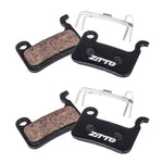 2 paia di pastiglie freno a disco per bicicletta ZTTO, in resina semimetallica, per mountain bike., MS-01B, MS-01D, MS-01E, MS-01F, MS-02A, MS-02B, MS-02D, MS-02F, MS-03F, MS-04B, MS-05B, MS-05C, MS-07B, MS-07C, MS-07C With Hole, MS-08A, MS-08B, MS-11A...