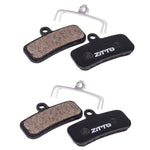 2 paia di pastiglie freno a disco per bicicletta ZTTO, in resina semimetallica, per mountain bike., MS-01B, MS-01D, MS-01E, MS-01F, MS-02A, MS-02B, MS-02D, MS-02F, MS-03F, MS-04B, MS-05B, MS-05C, MS-07B, MS-07C, MS-07C With Hole, MS-08A, MS-08B, MS-11A...