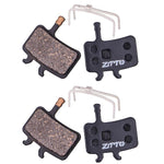 2 paia di pastiglie freno a disco per bicicletta ZTTO, in resina semimetallica, per mountain bike., MS-01B, MS-01D, MS-01E, MS-01F, MS-02A, MS-02B, MS-02D, MS-02F, MS-03F, MS-04B, MS-05B, MS-05C, MS-07B, MS-07C, MS-07C With Hole, MS-08A, MS-08B, MS-11A...