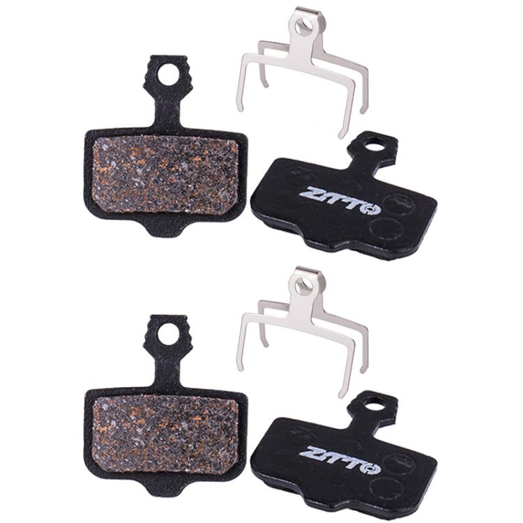 2 paia di pastiglie freno a disco per bicicletta ZTTO, in resina semimetallica, per mountain bike., MS-01B, MS-01D, MS-01E, MS-01F, MS-02A, MS-02B, MS-02D, MS-02F, MS-03F, MS-04B, MS-05B, MS-05C, MS-07B, MS-07C, MS-07C With Hole, MS-08A, MS-08B, MS-11A...