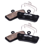 2 paia di pastiglie freno a disco per bicicletta ZTTO, in resina semimetallica, per mountain bike., MS-01B, MS-01D, MS-01E, MS-01F, MS-02A, MS-02B, MS-02D, MS-02F, MS-03F, MS-04B, MS-05B, MS-05C, MS-07B, MS-07C, MS-07C With Hole, MS-08A, MS-08B, MS-11A...