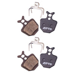 2 paia di pastiglie freno a disco per bicicletta ZTTO, in resina semimetallica, per mountain bike., MS-01B, MS-01D, MS-01E, MS-01F, MS-02A, MS-02B, MS-02D, MS-02F, MS-03F, MS-04B, MS-05B, MS-05C, MS-07B, MS-07C, MS-07C With Hole, MS-08A, MS-08B, MS-11A...