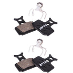 2 paia di pastiglie freno a disco per bicicletta ZTTO, in resina semimetallica, per mountain bike., MS-01B, MS-01D, MS-01E, MS-01F, MS-02A, MS-02B, MS-02D, MS-02F, MS-03F, MS-04B, MS-05B, MS-05C, MS-07B, MS-07C, MS-07C With Hole, MS-08A, MS-08B, MS-11A...