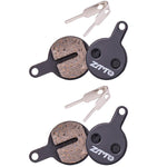 2 paia di pastiglie freno a disco per bicicletta ZTTO, in resina semimetallica, per mountain bike., MS-01B, MS-01D, MS-01E, MS-01F, MS-02A, MS-02B, MS-02D, MS-02F, MS-03F, MS-04B, MS-05B, MS-05C, MS-07B, MS-07C, MS-07C With Hole, MS-08A, MS-08B, MS-11A...