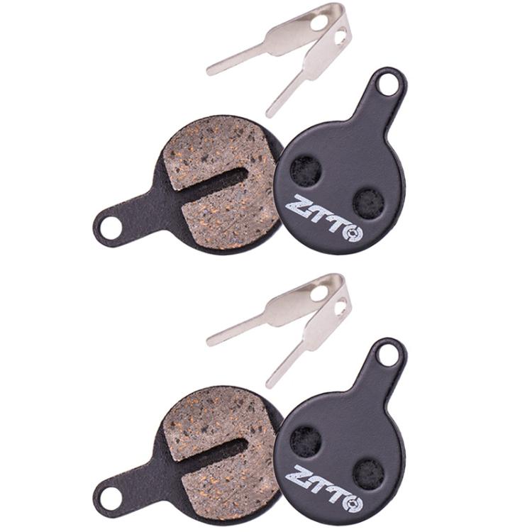 2 paia di pastiglie freno a disco per bicicletta ZTTO, in resina semimetallica, per mountain bike., MS-01B, MS-01D, MS-01E, MS-01F, MS-02A, MS-02B, MS-02D, MS-02F, MS-03F, MS-04B, MS-05B, MS-05C, MS-07B, MS-07C, MS-07C With Hole, MS-08A, MS-08B, MS-11A...