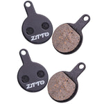 2 paia di pastiglie freno a disco per bicicletta ZTTO, in resina semimetallica, per mountain bike., MS-01B, MS-01D, MS-01E, MS-01F, MS-02A, MS-02B, MS-02D, MS-02F, MS-03F, MS-04B, MS-05B, MS-05C, MS-07B, MS-07C, MS-07C With Hole, MS-08A, MS-08B, MS-11A...