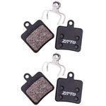 2 paia di pastiglie freno a disco per bicicletta ZTTO, in resina semimetallica, per mountain bike., MS-01B, MS-01D, MS-01E, MS-01F, MS-02A, MS-02B, MS-02D, MS-02F, MS-03F, MS-04B, MS-05B, MS-05C, MS-07B, MS-07C, MS-07C With Hole, MS-08A, MS-08B, MS-11A...