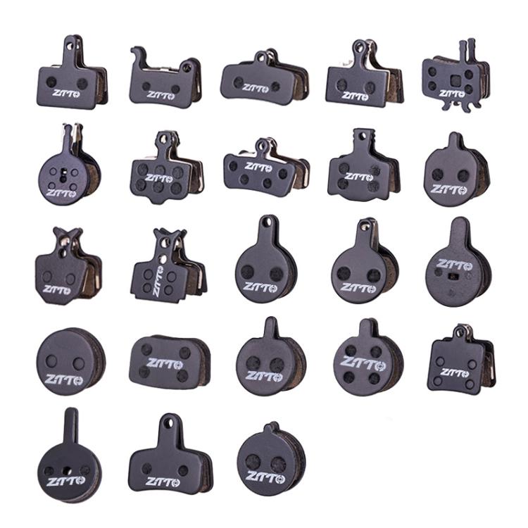 2 paia di pastiglie freno a disco per bicicletta ZTTO, in resina semimetallica, per mountain bike., MS-01B, MS-01D, MS-01E, MS-01F, MS-02A, MS-02B, MS-02D, MS-02F, MS-03F, MS-04B, MS-05B, MS-05C, MS-07B, MS-07C, MS-07C With Hole, MS-08A, MS-08B, MS-11A...