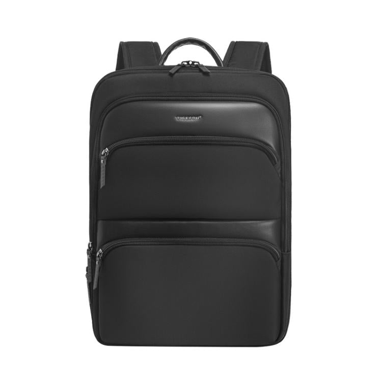 Men Expandable Waterproof Lightweight Laptop Backpack With Floating Zipper, Tigernu T-B9121  15.6 Inch, Tigernu T-B9121  17 Inch