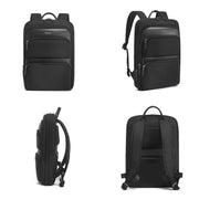 Men Expandable Waterproof Lightweight Laptop Backpack With Floating Zipper, Tigernu T-B9121  15.6 Inch, Tigernu T-B9121  17 Inch