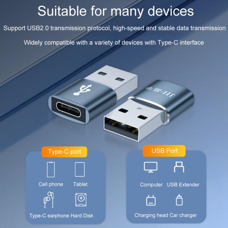 JINGHUA S505 Alloy Case Cell Phone To Computer USB2.0 Adapter, S505