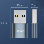 JINGHUA S505 Alloy Case Cell Phone To Computer USB2.0 Adapter, S505