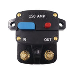Interruttore fusibile per ripristino audio auto, protezione da cortocircuito e sovraccarico, interruttore automatico., 50A, 60A, 80A, 100A, 150A, 200A, 250A, 300A