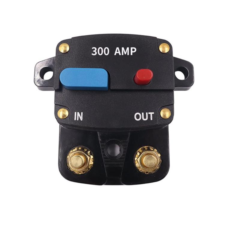 Interruttore fusibile per ripristino audio auto, protezione da cortocircuito e sovraccarico, interruttore automatico., 50A, 60A, 80A, 100A, 150A, 200A, 250A, 300A