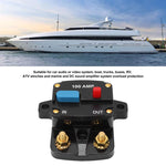 Interruttore fusibile per ripristino audio auto, protezione da cortocircuito e sovraccarico, interruttore automatico., 50A, 60A, 80A, 100A, 150A, 200A, 250A, 300A