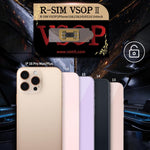 Chip sblocco SIM R-SIM VSOP 2 per iPhone Dual SIM