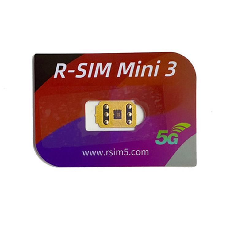 Chip sblocco R-SIM Mini 3 per iPhone 13-16 Dual SIM