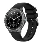 Smartwatch sportivo impermeabile con chiamate Bluetooth, assistente vocale AI, funzione Life Life, impermeabile e con chiamate Bluetooth., Black Silicone Strap, Gold Pink Silicone Strap, Silver Gray Silicone Strap                                       ...