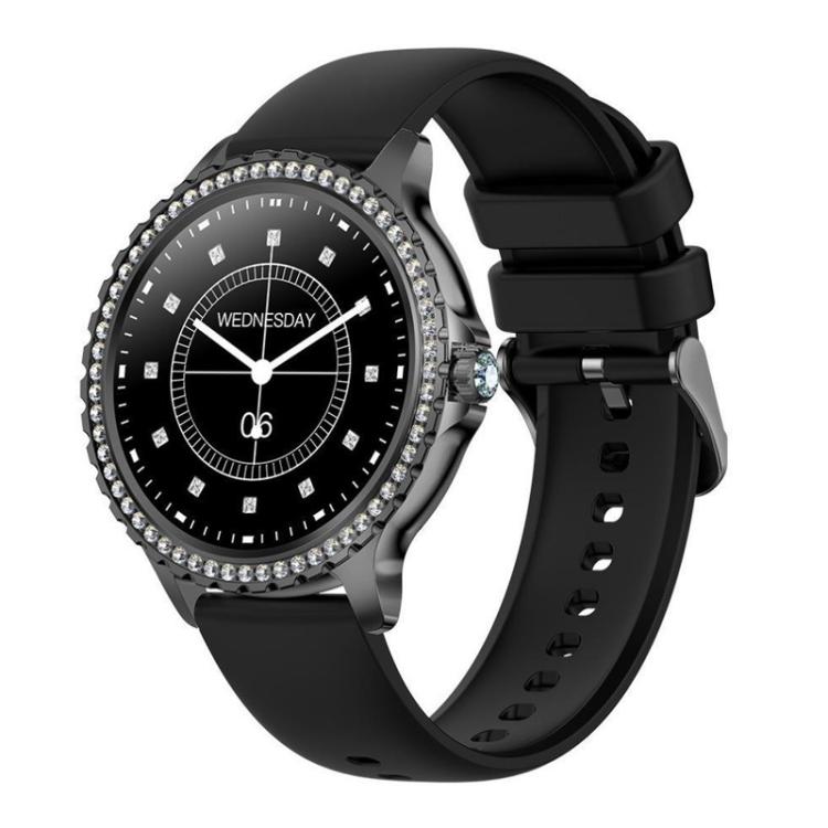 Smartwatch sportivo impermeabile con chiamate Bluetooth, assistente vocale AI, funzione Life Life, impermeabile e con chiamate Bluetooth., Black Silicone Strap, Gold Pink Silicone Strap, Silver Gray Silicone Strap                                       ...