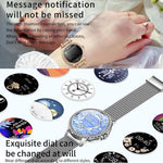 Smartwatch sportivo impermeabile con chiamate Bluetooth, assistente vocale AI, funzione Life Life, impermeabile e con chiamate Bluetooth., Black Silicone Strap, Gold Pink Silicone Strap, Silver Gray Silicone Strap                                       ...