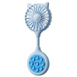 Mini ventilatore USB ricaricabile con ventose