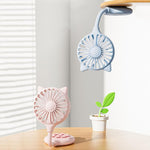 Mini ventilatore USB ricaricabile con ventose