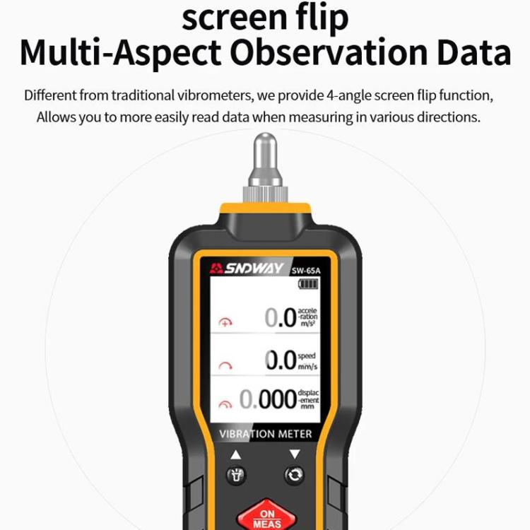 Vibrometro digitale SW-65A per guasti motore