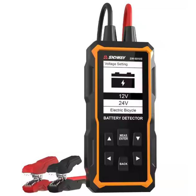 Tester batteria auto 12V/24V con schermo LED 2,4 pollici