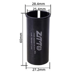 2 pezzi ZTTO Manicotto di conversione per reggisella da bicicletta, copertura riduttrice, 25.4-27.2mm 001, 27.2-28.6mm 003, 27.2-30.4mm 004, 27.2-30.8mm 005, 27.2-31.6mm 006, 27.2-33.9mm 007, 31.8-34.9mm 008, 30.9-31.6mm 009, 25.4-30.9mm 010           ...