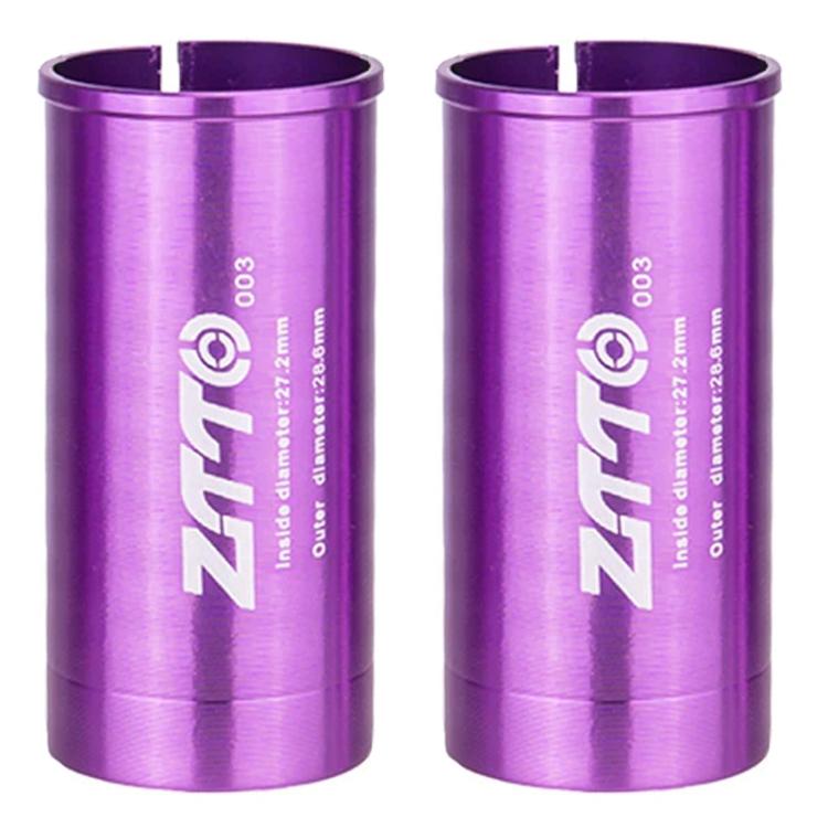2 pezzi ZTTO Manicotto di conversione per reggisella da bicicletta, copertura riduttrice, 25.4-27.2mm 001, 27.2-28.6mm 003, 27.2-30.4mm 004, 27.2-30.8mm 005, 27.2-31.6mm 006, 27.2-33.9mm 007, 31.8-34.9mm 008, 30.9-31.6mm 009, 25.4-30.9mm 010           ...