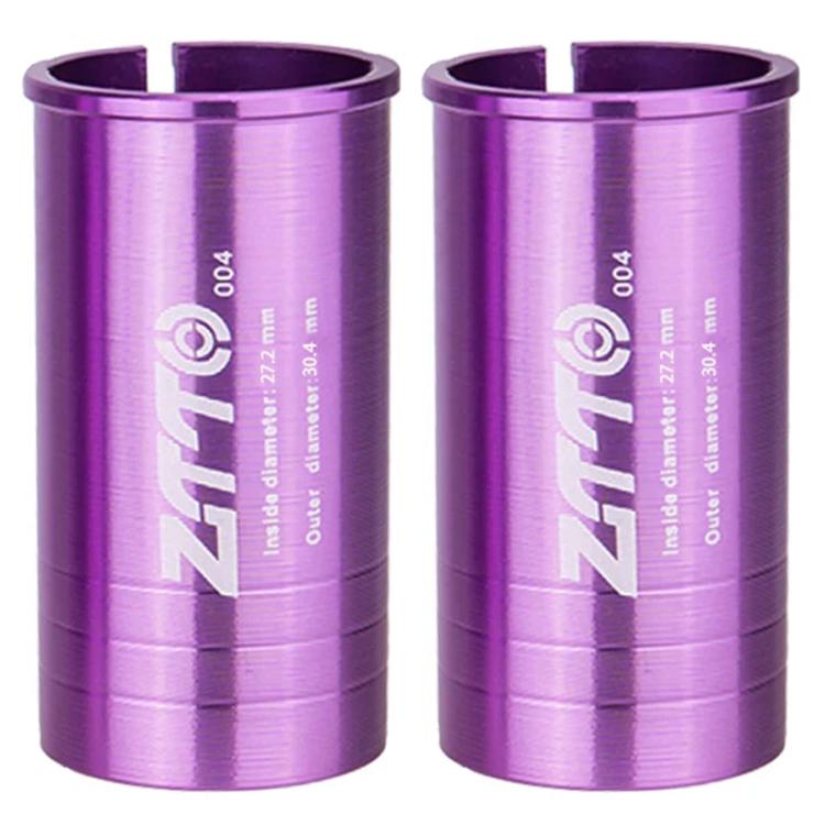 2 pezzi ZTTO Manicotto di conversione per reggisella da bicicletta, copertura riduttrice, 25.4-27.2mm 001, 27.2-28.6mm 003, 27.2-30.4mm 004, 27.2-30.8mm 005, 27.2-31.6mm 006, 27.2-33.9mm 007, 31.8-34.9mm 008, 30.9-31.6mm 009, 25.4-30.9mm 010           ...