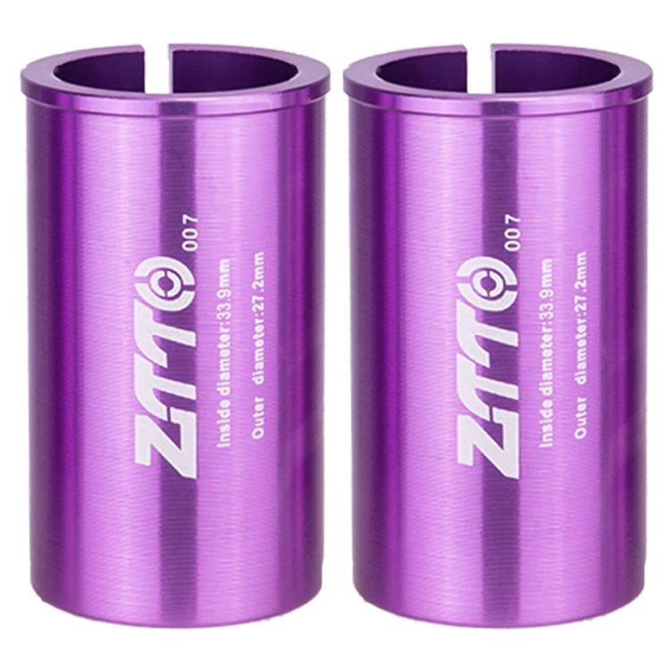 2 pezzi ZTTO Manicotto di conversione per reggisella da bicicletta, copertura riduttrice, 25.4-27.2mm 001, 27.2-28.6mm 003, 27.2-30.4mm 004, 27.2-30.8mm 005, 27.2-31.6mm 006, 27.2-33.9mm 007, 31.8-34.9mm 008, 30.9-31.6mm 009, 25.4-30.9mm 010           ...