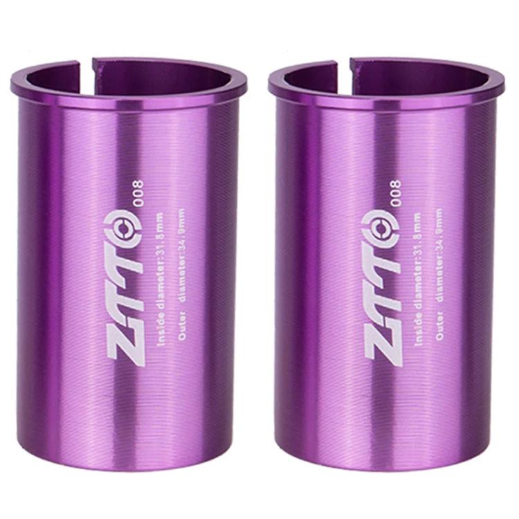 2 pezzi ZTTO Manicotto di conversione per reggisella da bicicletta, copertura riduttrice, 25.4-27.2mm 001, 27.2-28.6mm 003, 27.2-30.4mm 004, 27.2-30.8mm 005, 27.2-31.6mm 006, 27.2-33.9mm 007, 31.8-34.9mm 008, 30.9-31.6mm 009, 25.4-30.9mm 010           ...