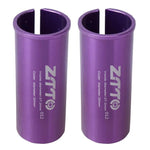 2 pezzi ZTTO Manicotto di conversione per reggisella da bicicletta, copertura riduttrice, 25.4-27.2mm 001, 27.2-28.6mm 003, 27.2-30.4mm 004, 27.2-30.8mm 005, 27.2-31.6mm 006, 27.2-33.9mm 007, 31.8-34.9mm 008, 30.9-31.6mm 009, 25.4-30.9mm 010           ...