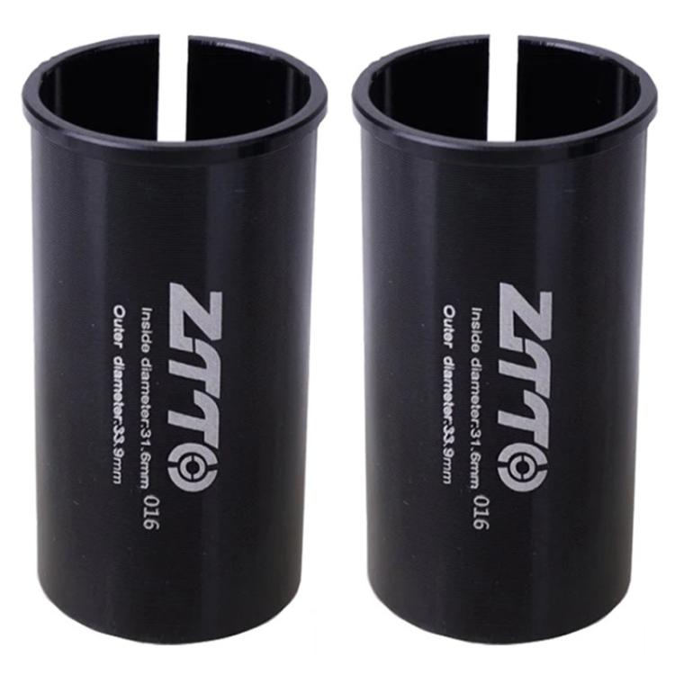 2 pezzi ZTTO Manicotto di conversione per reggisella da bicicletta, copertura riduttrice, 28.6-31.8mm 014, 30.9-36mm 015, 31.6-33.9mm 016, 22.2-25.4mm 017, 33.9-34.9mm 018, 25.4-28.6mm 002