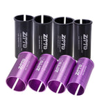 2 pezzi ZTTO Manicotto di conversione per reggisella da bicicletta, copertura riduttrice, 25.4-27.2mm 001, 27.2-28.6mm 003, 27.2-30.4mm 004, 27.2-30.8mm 005, 27.2-31.6mm 006, 27.2-33.9mm 007, 31.8-34.9mm 008, 30.9-31.6mm 009, 25.4-30.9mm 010           ...