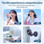 Ventilatore portatile ricaricabile con rotazione 360°