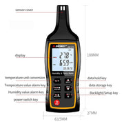 Handheld Digital Temperature Humidity Meter High Sensitivity Temperature Humidity Meter, SW-572