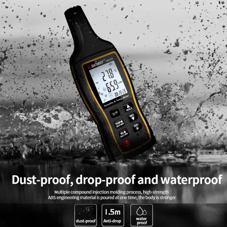 Misuratore digitale portatile temperatura e umidità SW-572