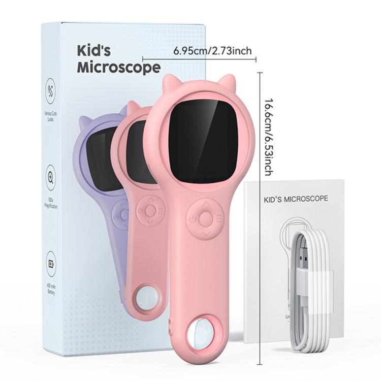 Set esperimenti scientifici per bambini con microscopio 500X