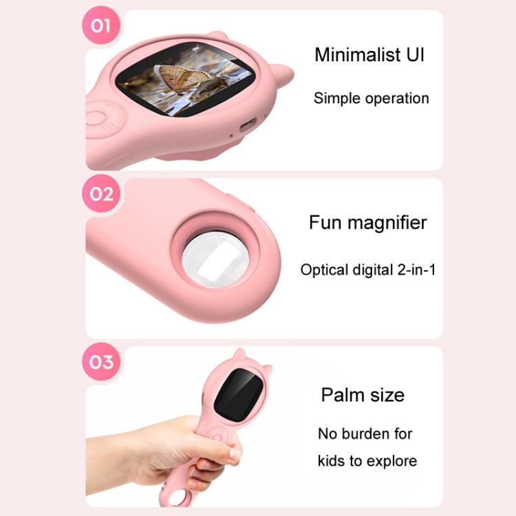 Set esperimenti scientifici per bambini con microscopio 500X