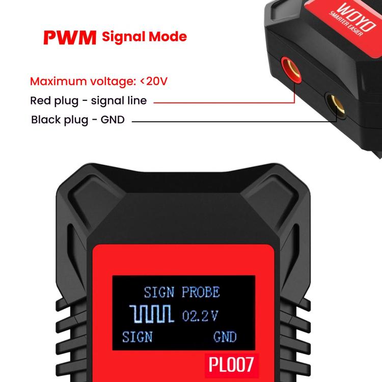 Tester portatile per circuiti di comunicazione digitale CAN/LIN/PWM WOYO