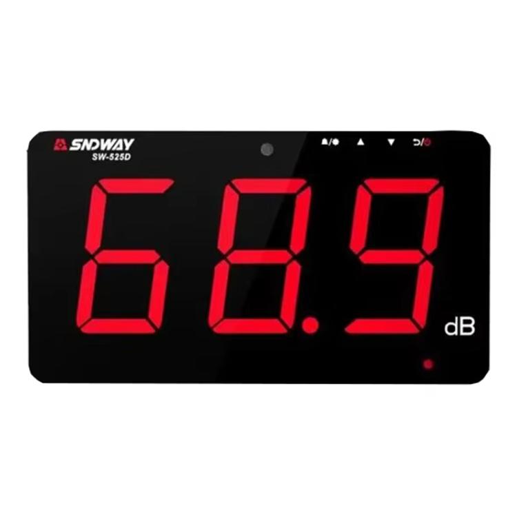Decibelmetro da parete 9.6" con display grande SW-525D