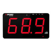 9.6 inch Wall Mounted Decibel Meter Large Screen Environmental Noise Monitor, SW-525D